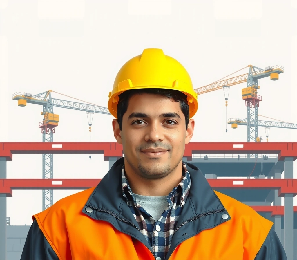 Professional headshot of James Wilson, Construction Supervisor, showing hands-on expertise and safety leadership in construction site management