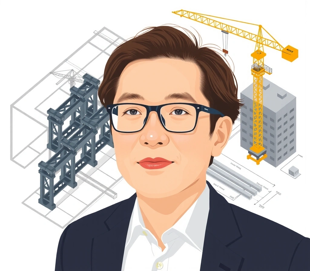 Professional headshot of David Kim, Structural Engineer, showing technical expertise and analytical problem-solving skills in structural design and analysis
