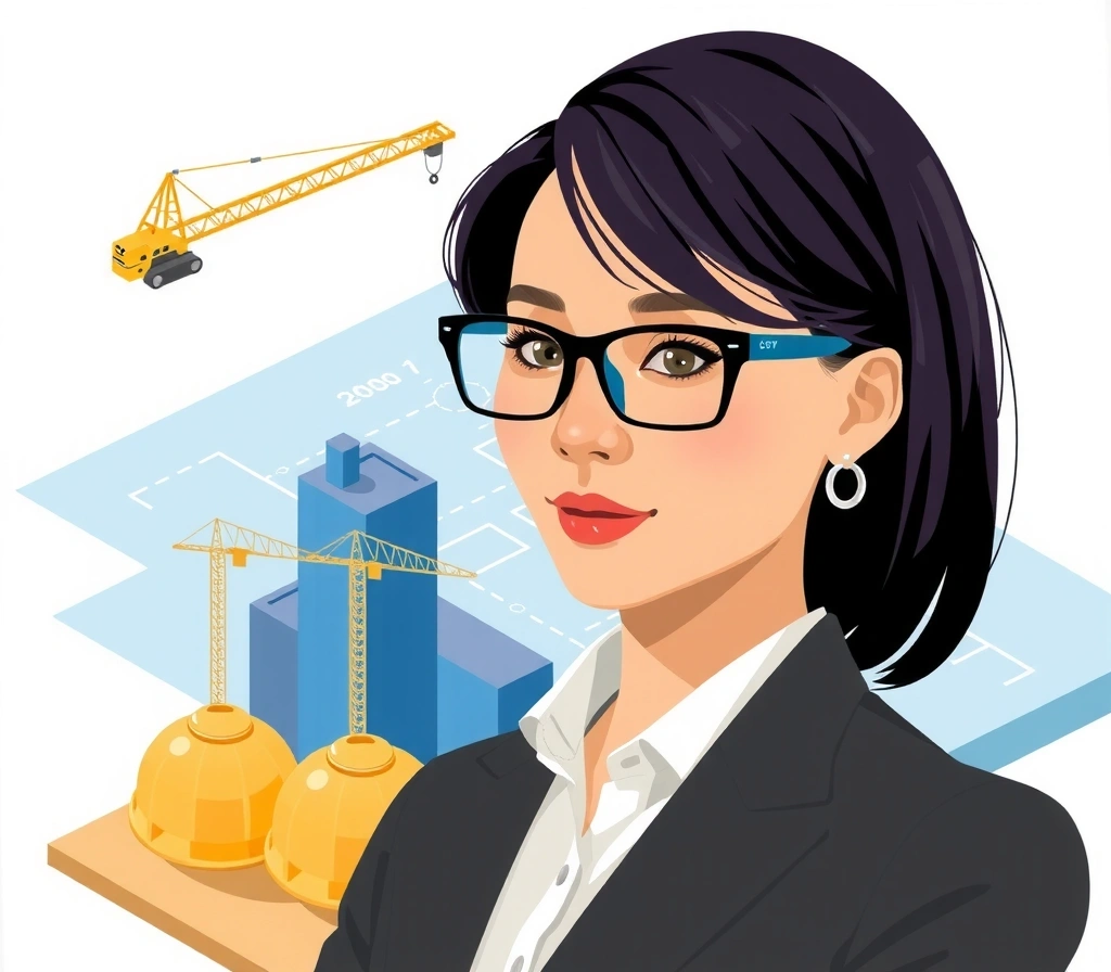 Professional headshot of Sarah Chen, Chief Architect, displaying creative design vision and technical expertise in building architecture