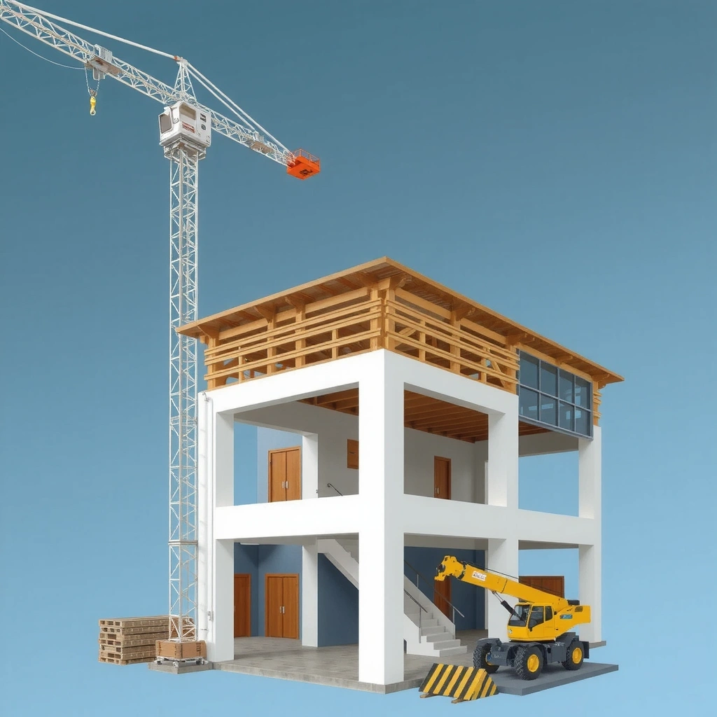 SteelCraft completed construction project showcasing engineering excellence