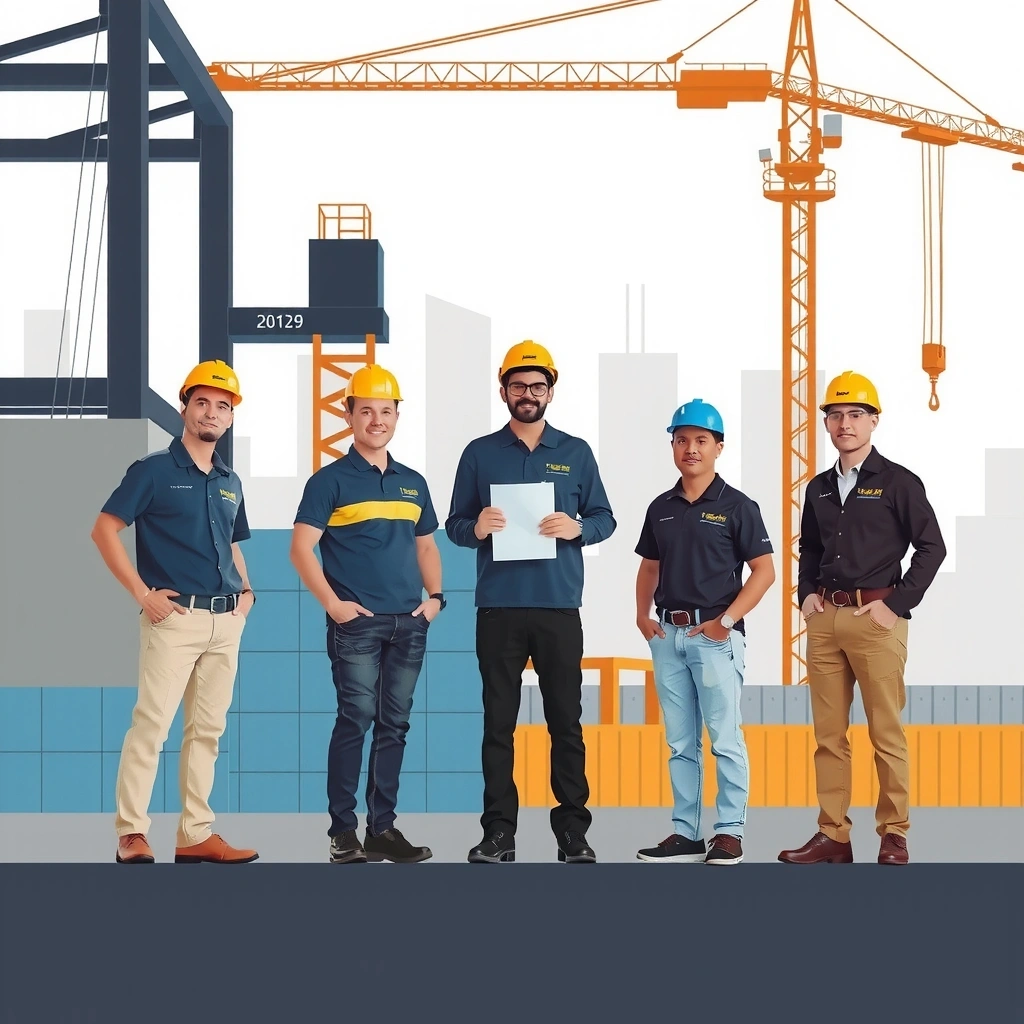 SteelCraft team showcasing years of construction experience and expertise