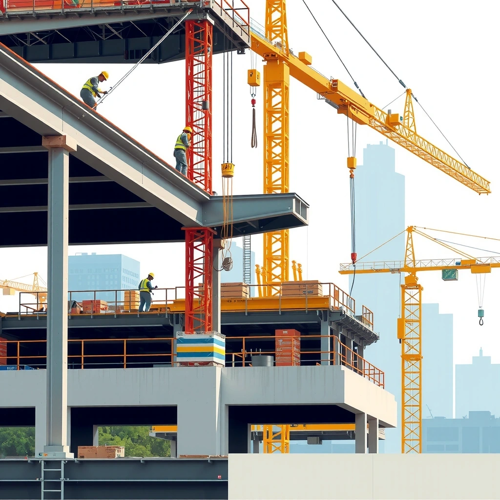 SteelCraft construction site showcasing modern infrastructure development in Manila Philippines