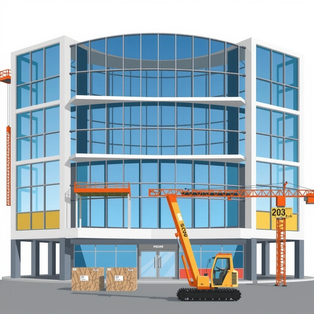 Retail space construction